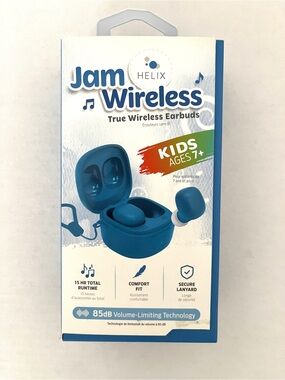 Brand new Jam Wireless Helix Kids True Wireless Earbuds (Ages 7+）